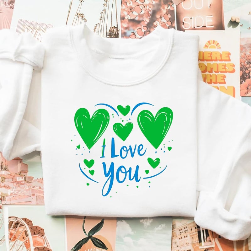 Tintnut Malibu Blue Color Heat Transfer Vinyl -6 Sheets 12"x10" Bright Color Iron on Vinyl for T-Shirts Clothing Bags HTV Vinyl for All Cutting Machine - Image 5